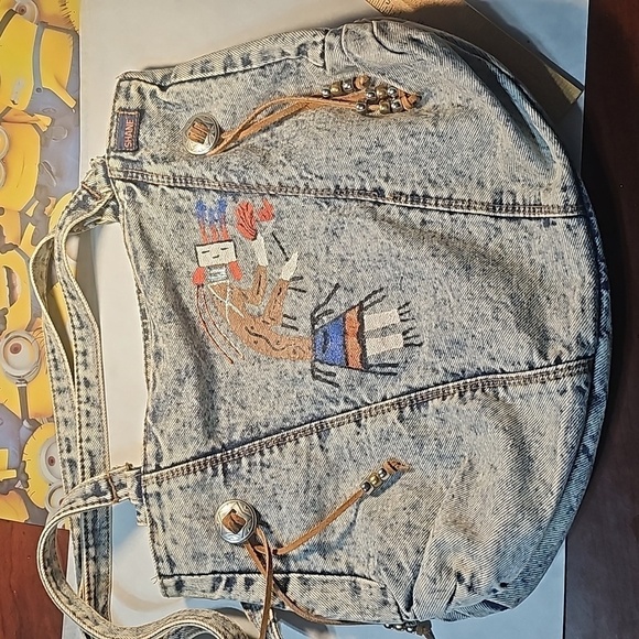 Shane pocket with Hand Crafted artwork Native AmericanGently Used - Picture 1 of 11